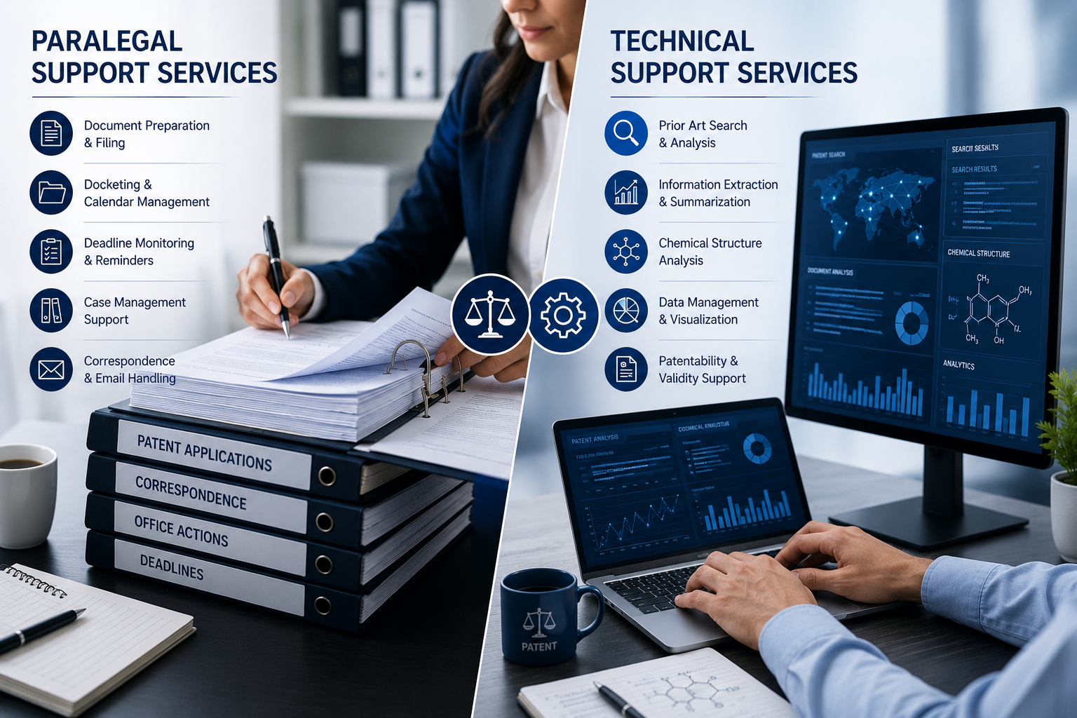 Paralegal Support Services and Technical Support Services
