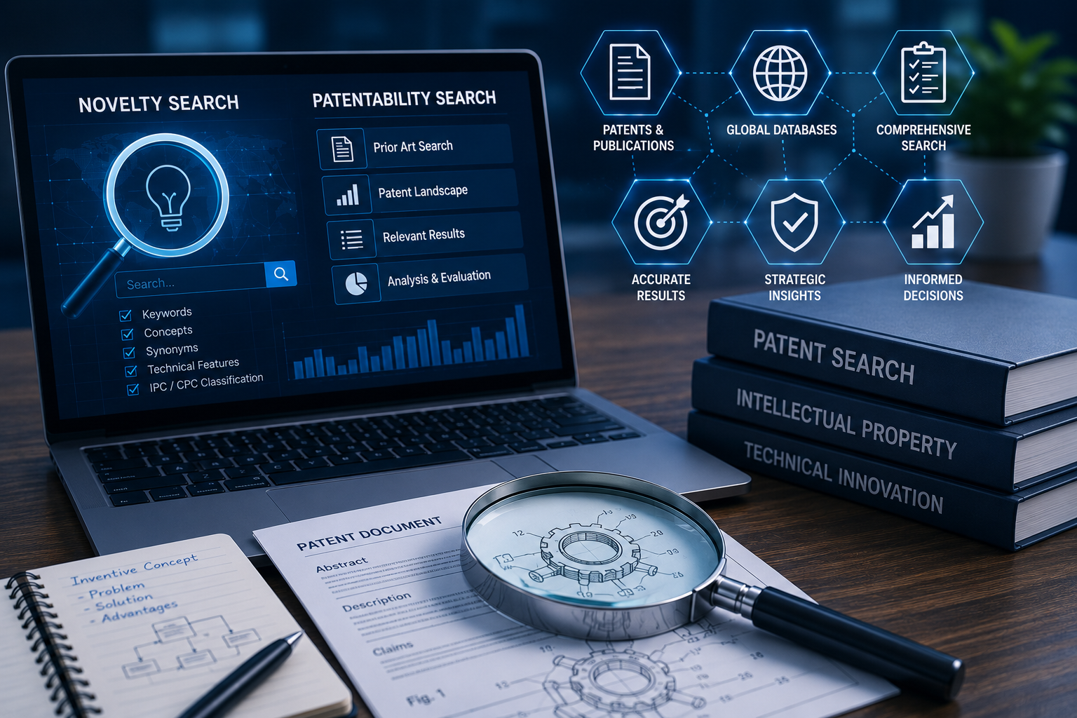 Novelty Search and Patentability Search